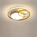 Plafoniera LED moderna con anelli dimmerabile