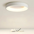 Plafoniera LED rotonda nordica moderna a filo soffitto