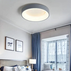 Plafoniera LED rotonda nordica moderna a filo soffitto