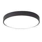 Plafoniera rotonda moderna con cornice sottile