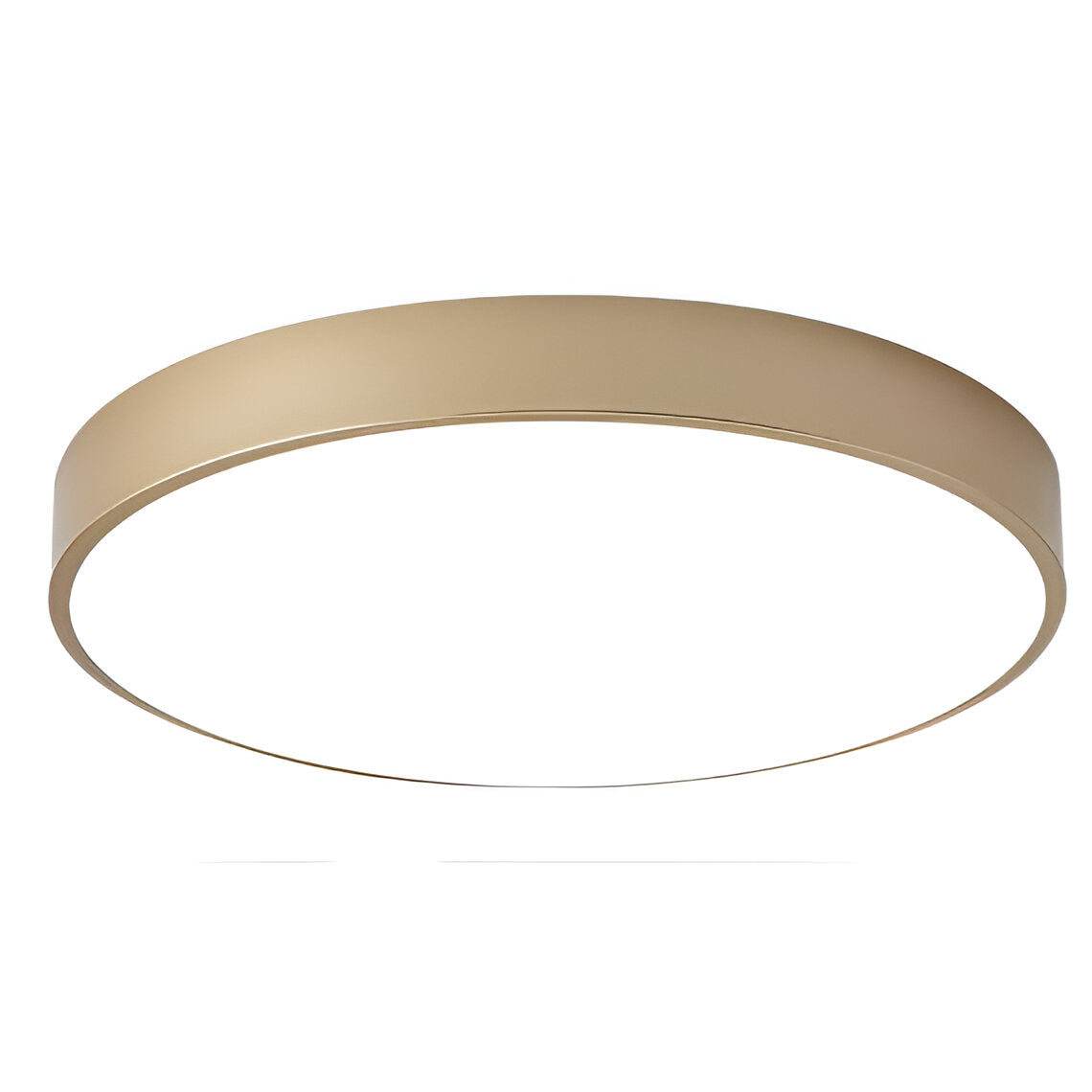 Plafoniera rotonda moderna con cornice sottile