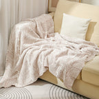 Plaid decorativo in morbido peluche