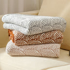Plaid decorativo in morbido peluche