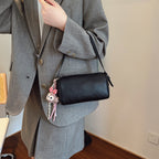 Pochette a tracolla con texture elegante