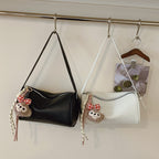 Pochette a tracolla con texture elegante