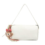 Pochette a tracolla con texture elegante