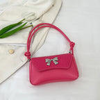 Pochette con fiocco e manico