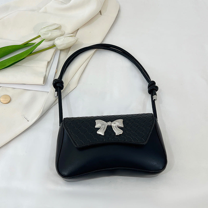 Pochette con fiocco e manico
