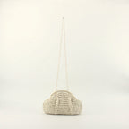 Pochette con intreccio decorativo