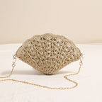 Pochette elegante a forma di conchiglia