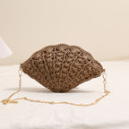 Pochette elegante a forma di conchiglia