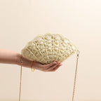 Pochette elegante a forma di conchiglia