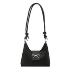 Pochette elegante con fiocco decorativo