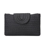 Pochette elegante con struttura intrecciata di alta qualità