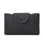 Pochette elegante con struttura intrecciata di alta qualità