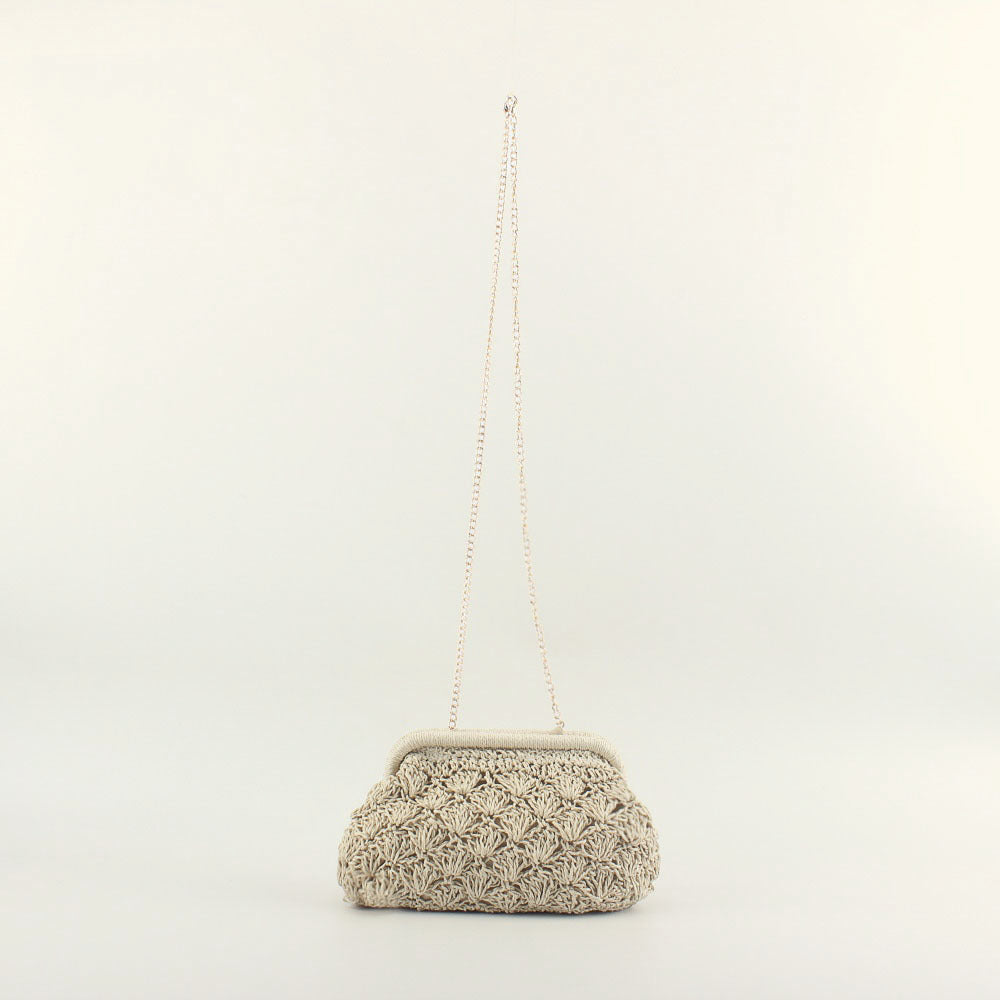 Pochette elegante in stile uncinetto