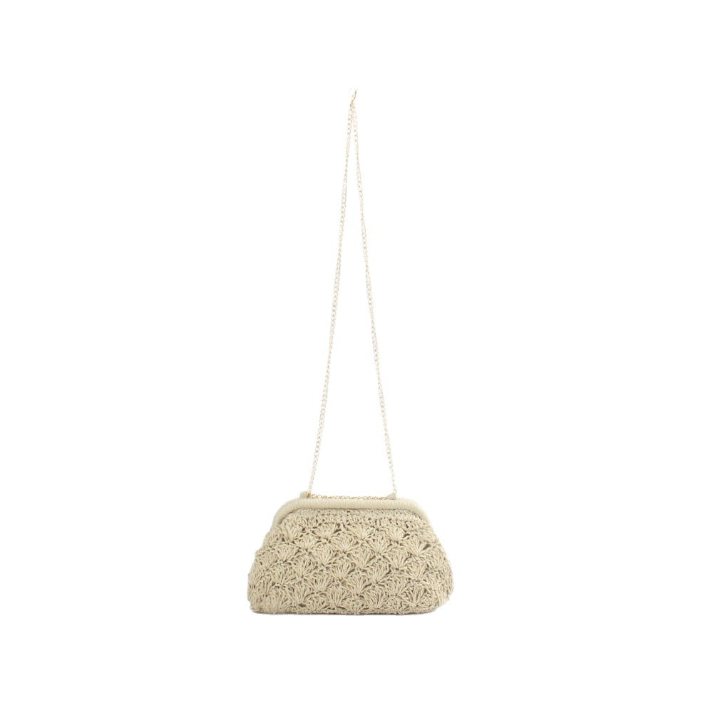 Pochette elegante in stile uncinetto