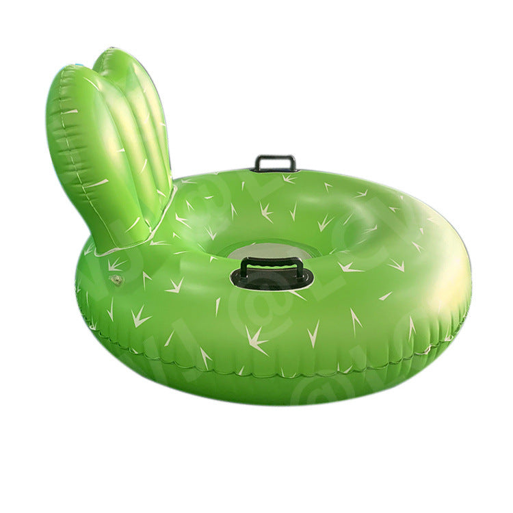 Poltrona gonfiabile relax unisex con schienale comodo