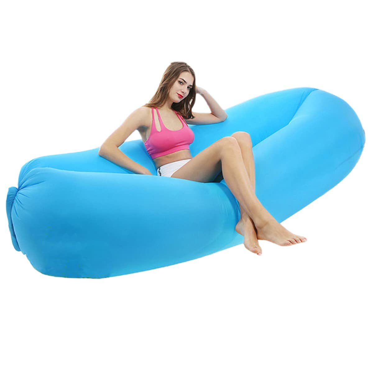 Poltrona gonfiabile unisex con struttura ergonomica