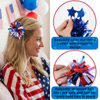 Pon pon scintillante con stelle per gatti — decorazione Independence Day
