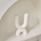 Portacandele di design in ceramica – elegante candelabro decorativo