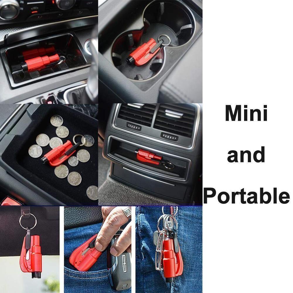 Portachiavi salvavita 3 in 1 per auto