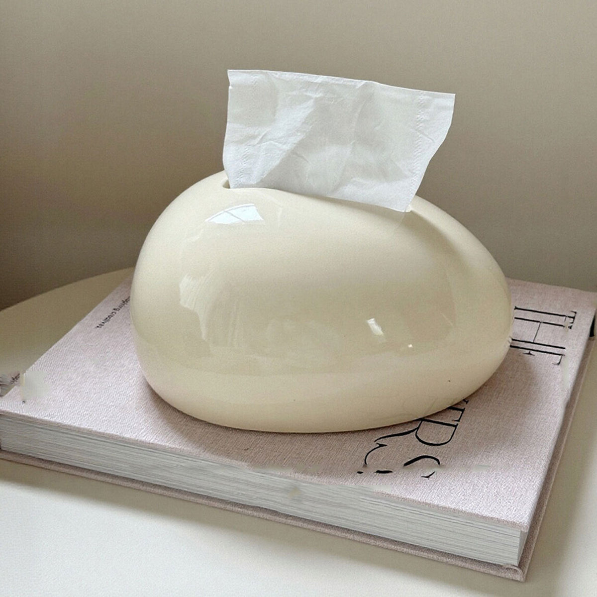 Portafazzoletti in ceramica elegante