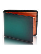 Portafoglio bi-fold in pelle premium