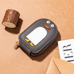 Portafoglio porta carte pinguini in pelle PU