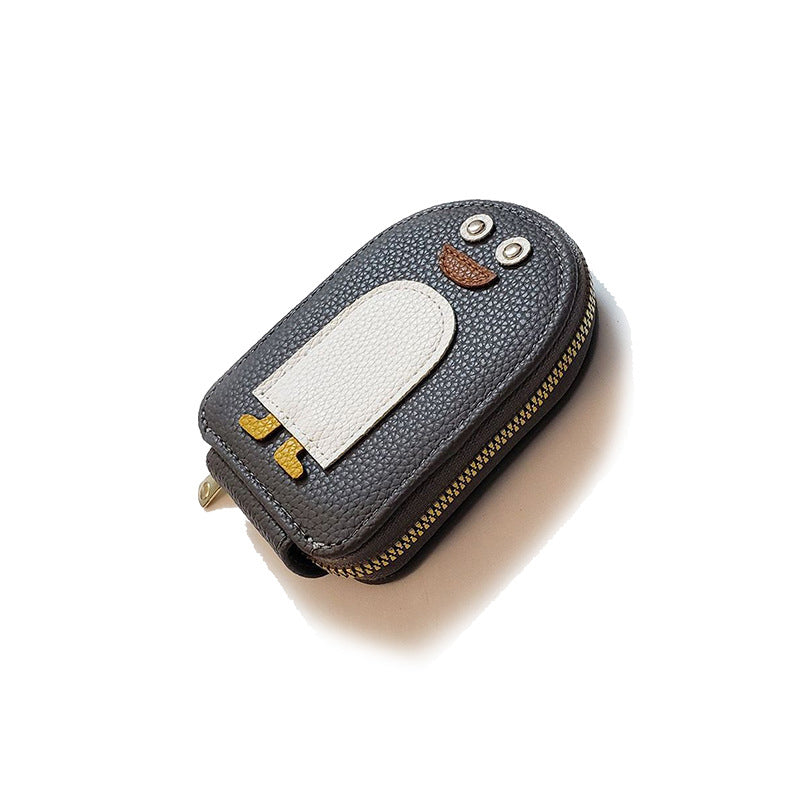 Portafoglio porta carte pinguini in pelle PU
