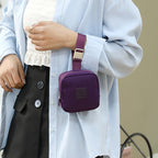Portamonete compatto in nylon