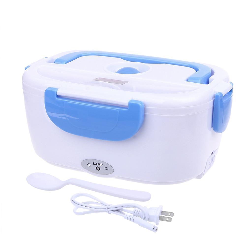 Portavivande elettrico riscaldante con contenitore termico portatile