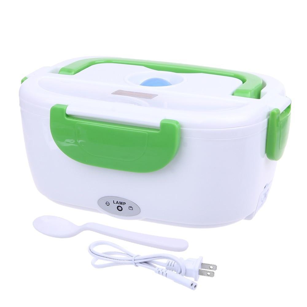 Portavivande elettrico riscaldante con contenitore termico portatile