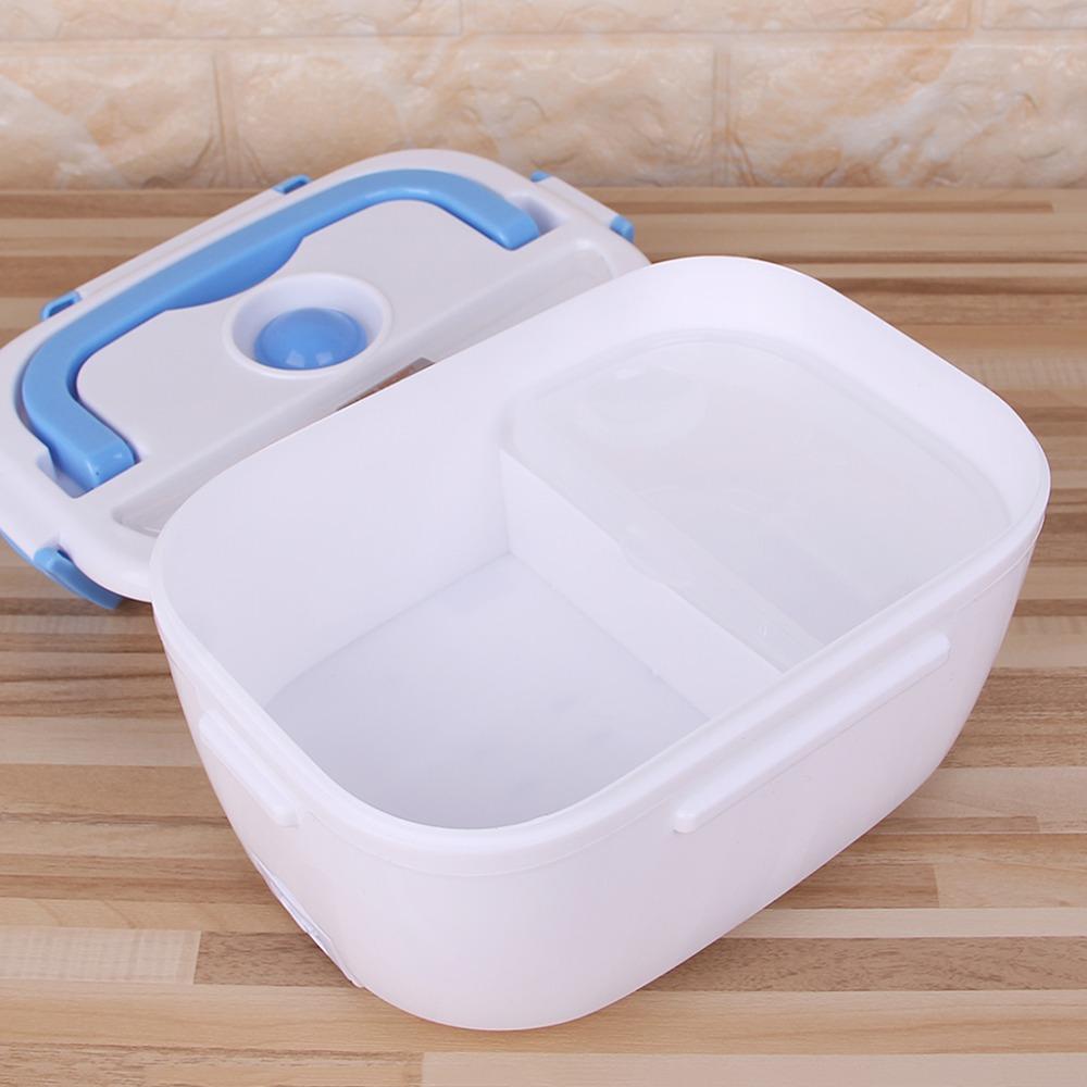 Portavivande elettrico riscaldante con contenitore termico portatile