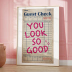 Poster decorativo per bagno con citazioni divertenti