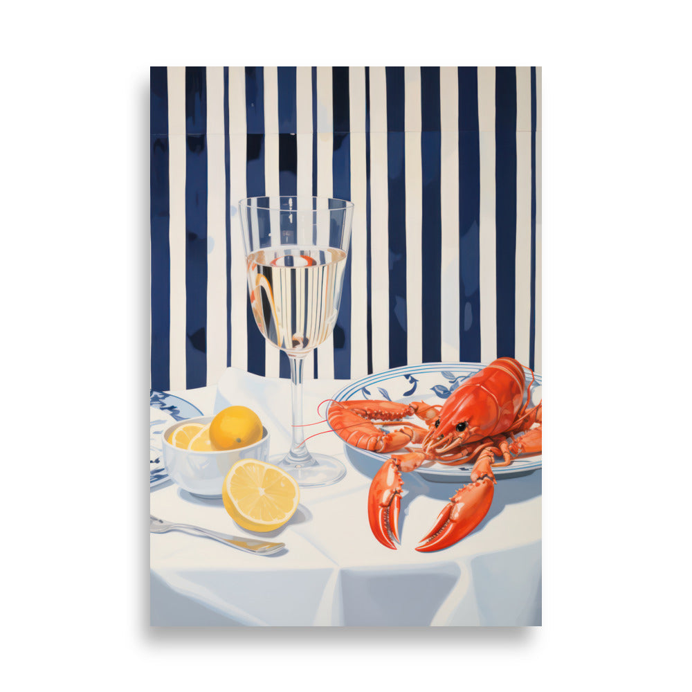 Poster Dinner Table