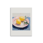 Poster Piatto con limoni