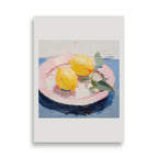 Poster Piatto con limoni
