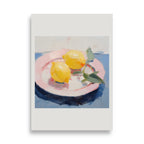 Poster Piatto con limoni