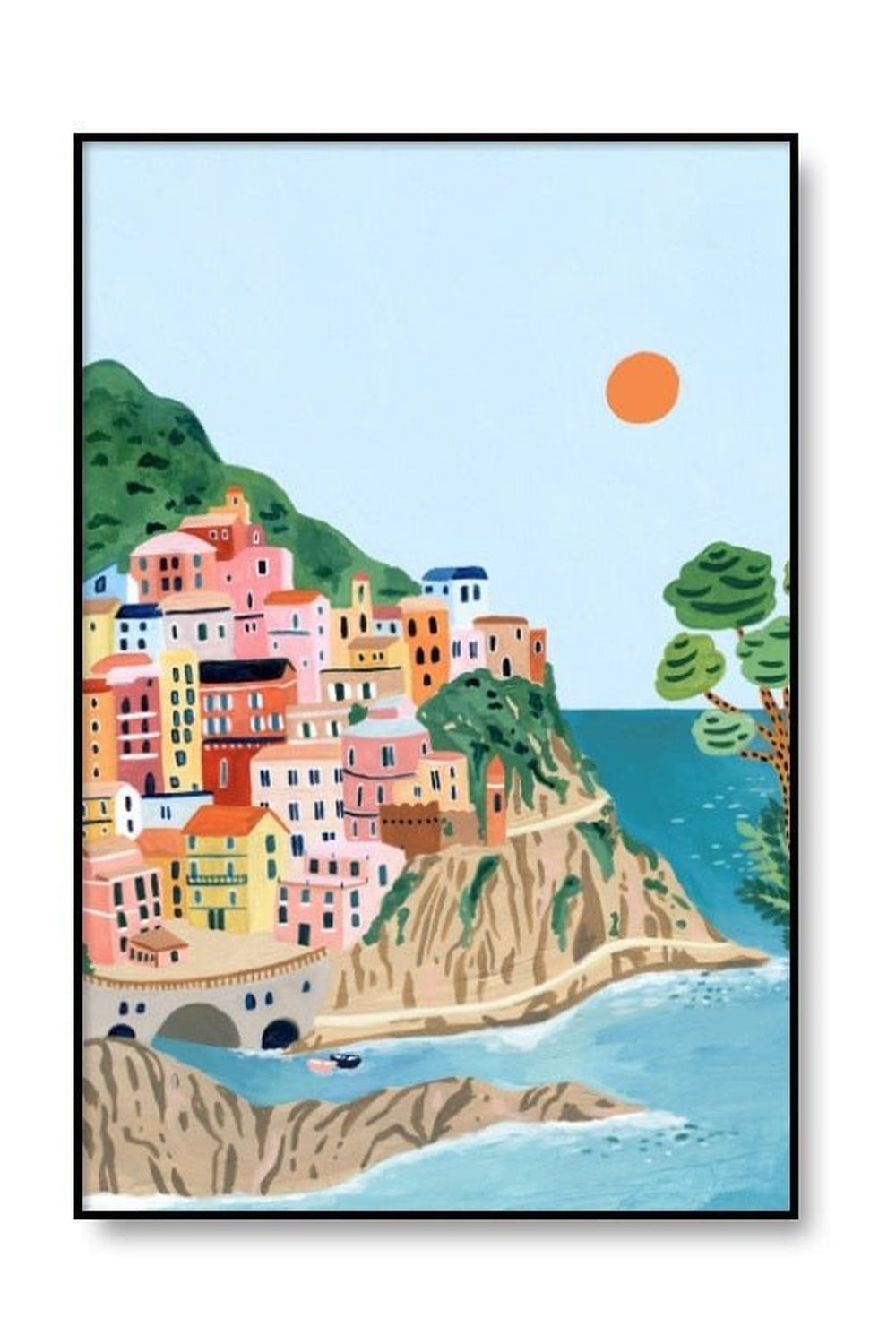 Poster su tela