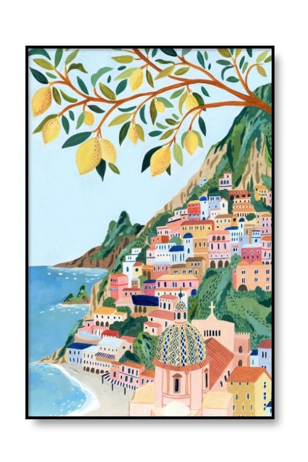 Poster su tela