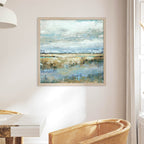Poster su tela con dipinto astratto vintage
