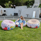 Pouf a sacco comodo con design giocoso