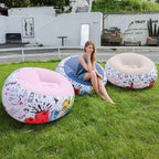 Pouf sacco comodo con design giocoso