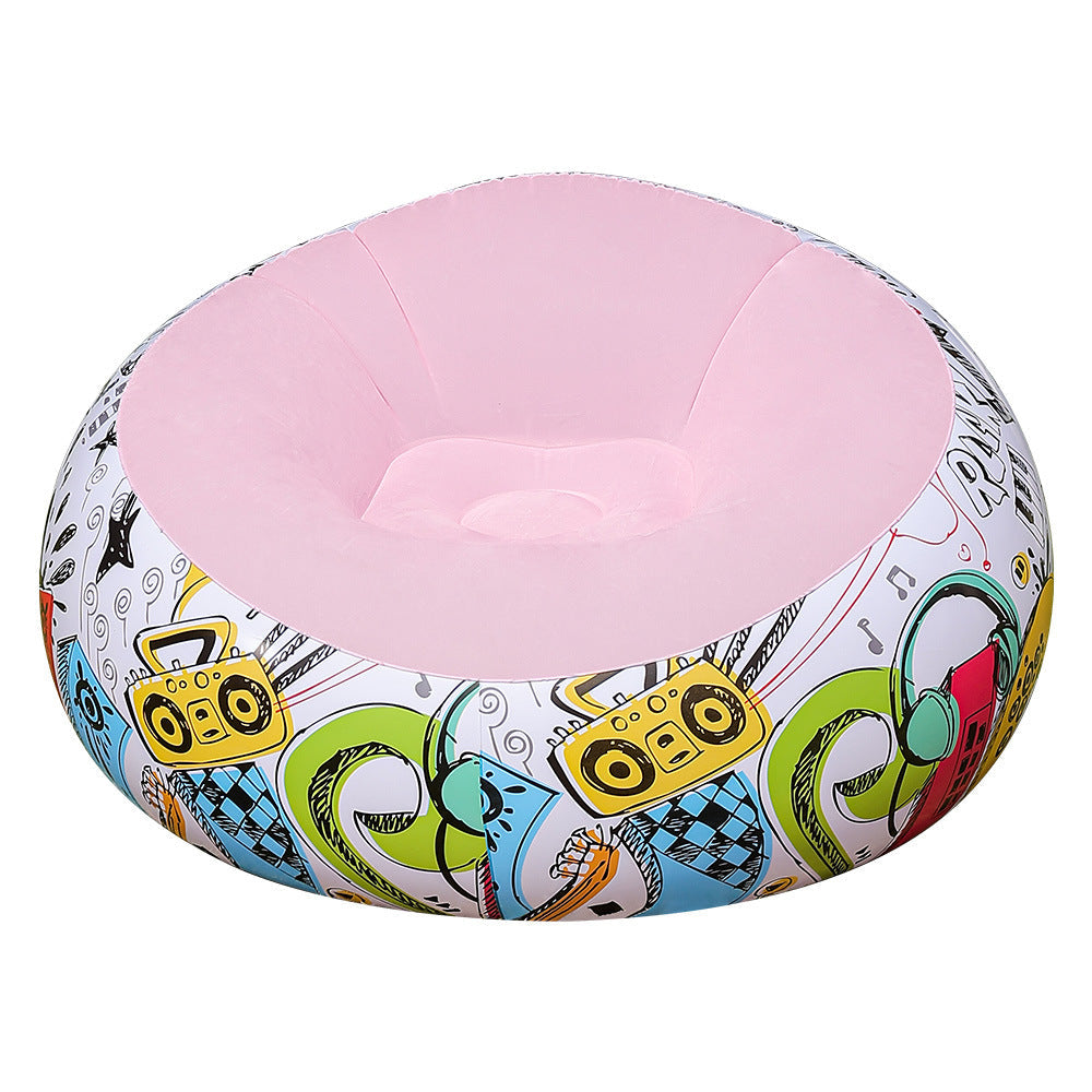 Pouf sacco comodo con design giocoso