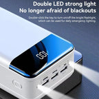 Power bank 50.000 mAh con ricarica rapida per smartphone, tablet e laptop