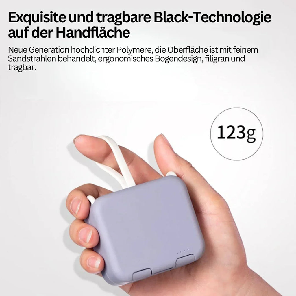 Power bank pieghevole – caricatore portatile d'emergenza per ogni occasione