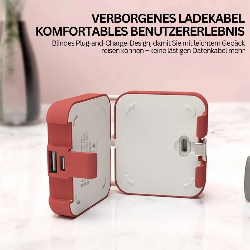 Power bank pieghevole – caricatore portatile d'emergenza per ogni occasione