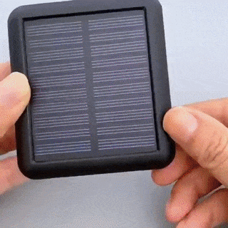 Power bank solare 4 in 1 con ricarica rapida