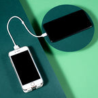 Power bank wireless mini multifunzione con supporto